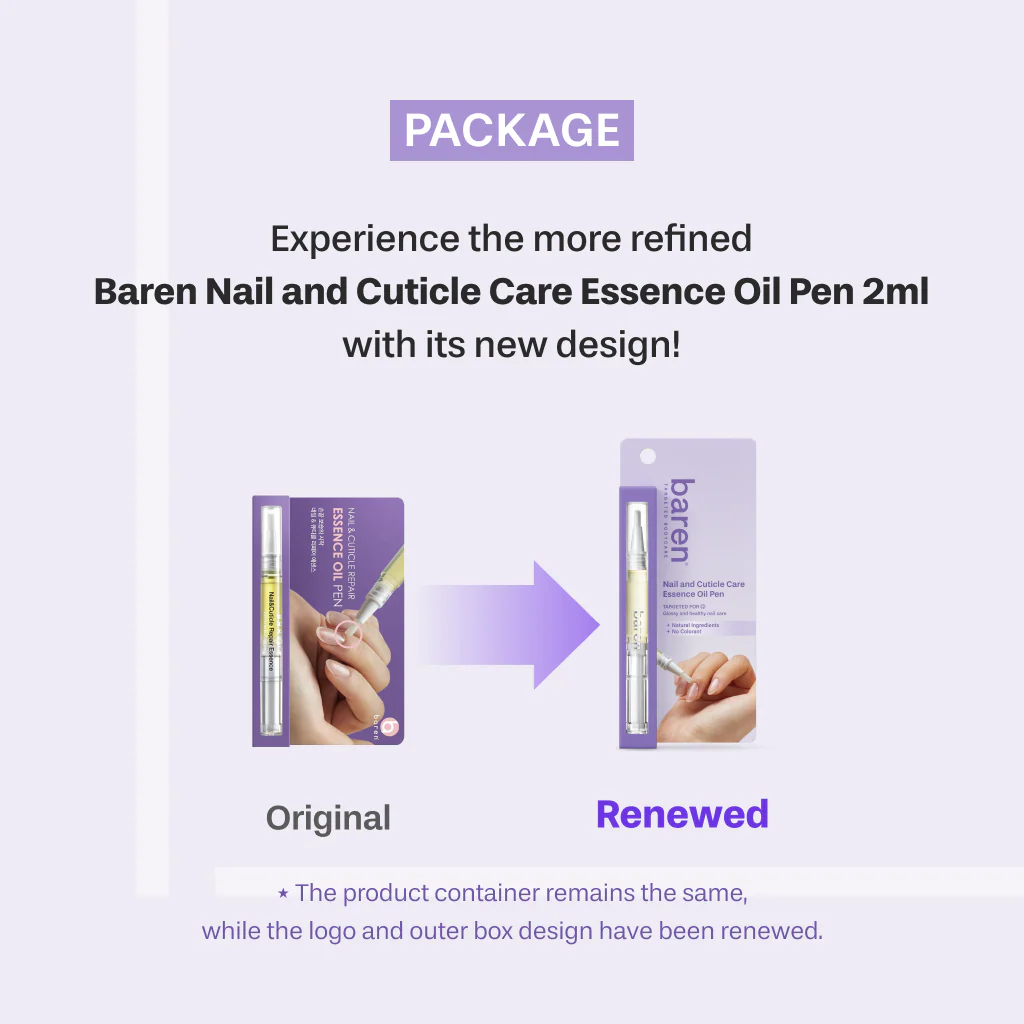 Baren Nail & Cuticle Care Essence Oil Pen 2ml